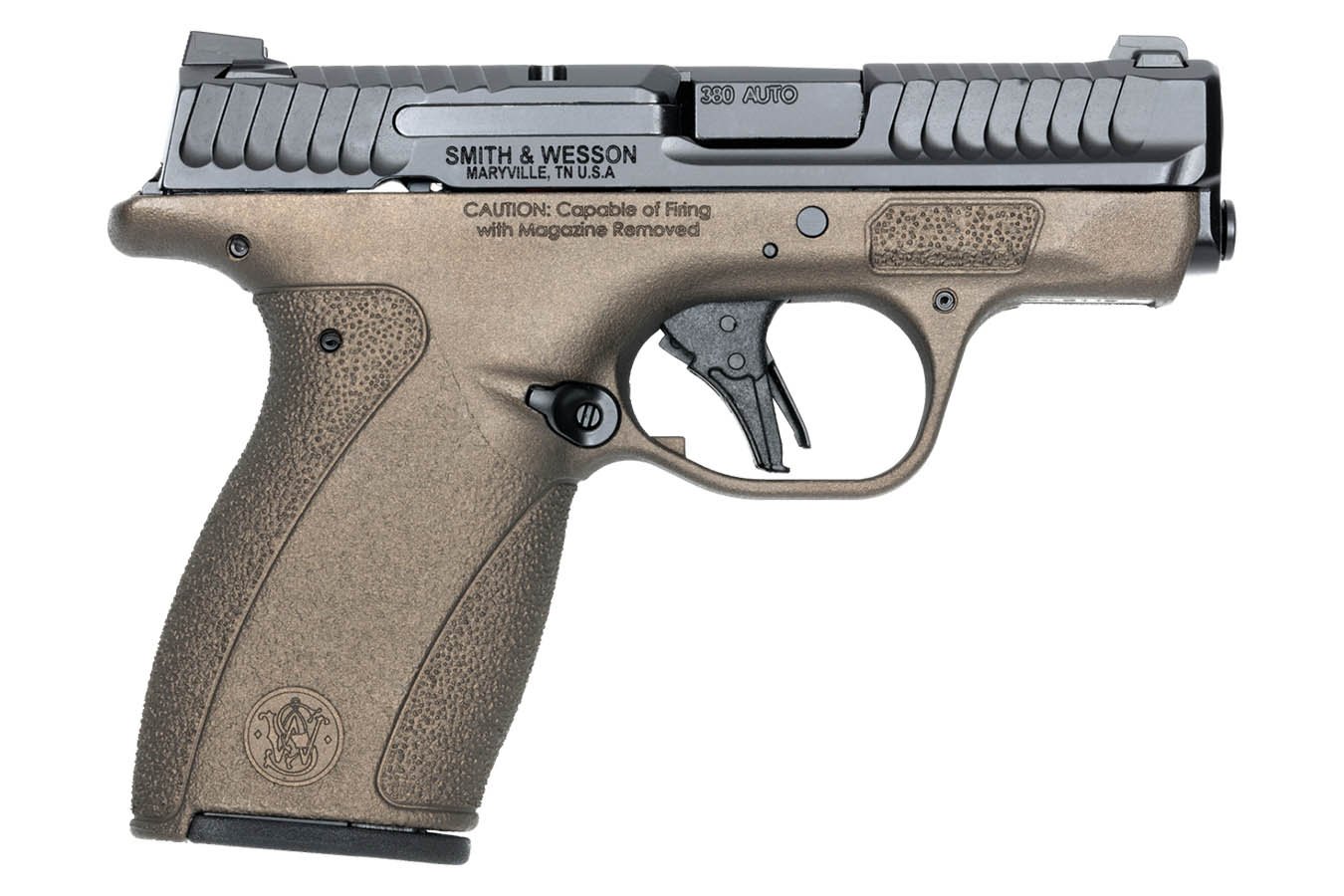 Smith & Wesson MP Bodyguard 2.0 380 ACP Semi-Auto Pistol with Midnight Bronze Cerakote Finish