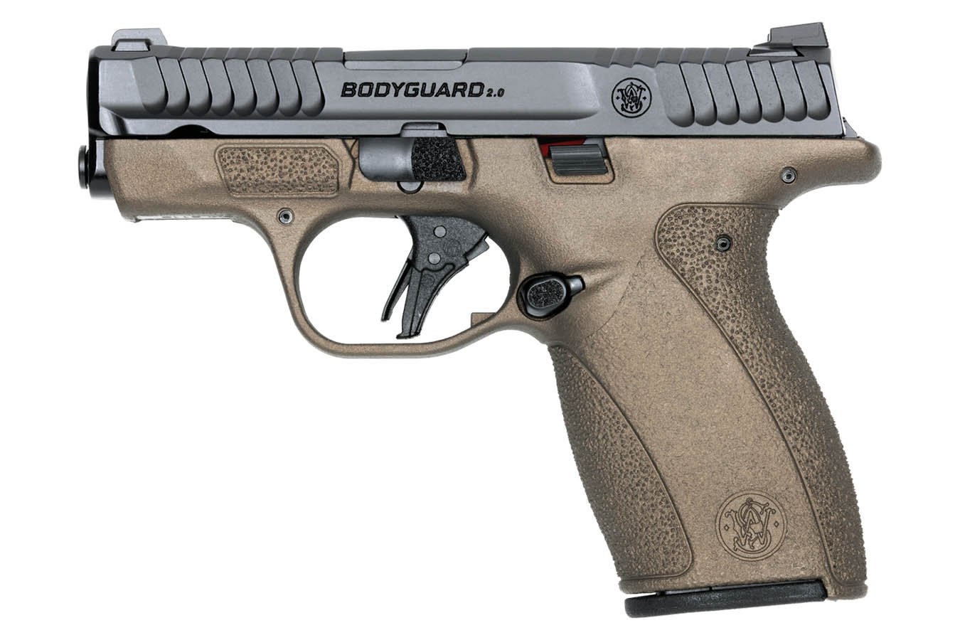 Smith & Wesson MP Bodyguard 2.0 380 ACP Semi-Auto Pistol with Midnight Bronze Cerakote Finish