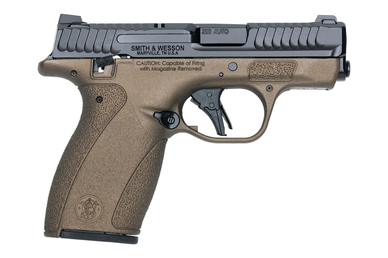 Smith & Wesson MP Bodyguard 2.0 380 ACP Pistol with Midnight Bronze Frame Finish