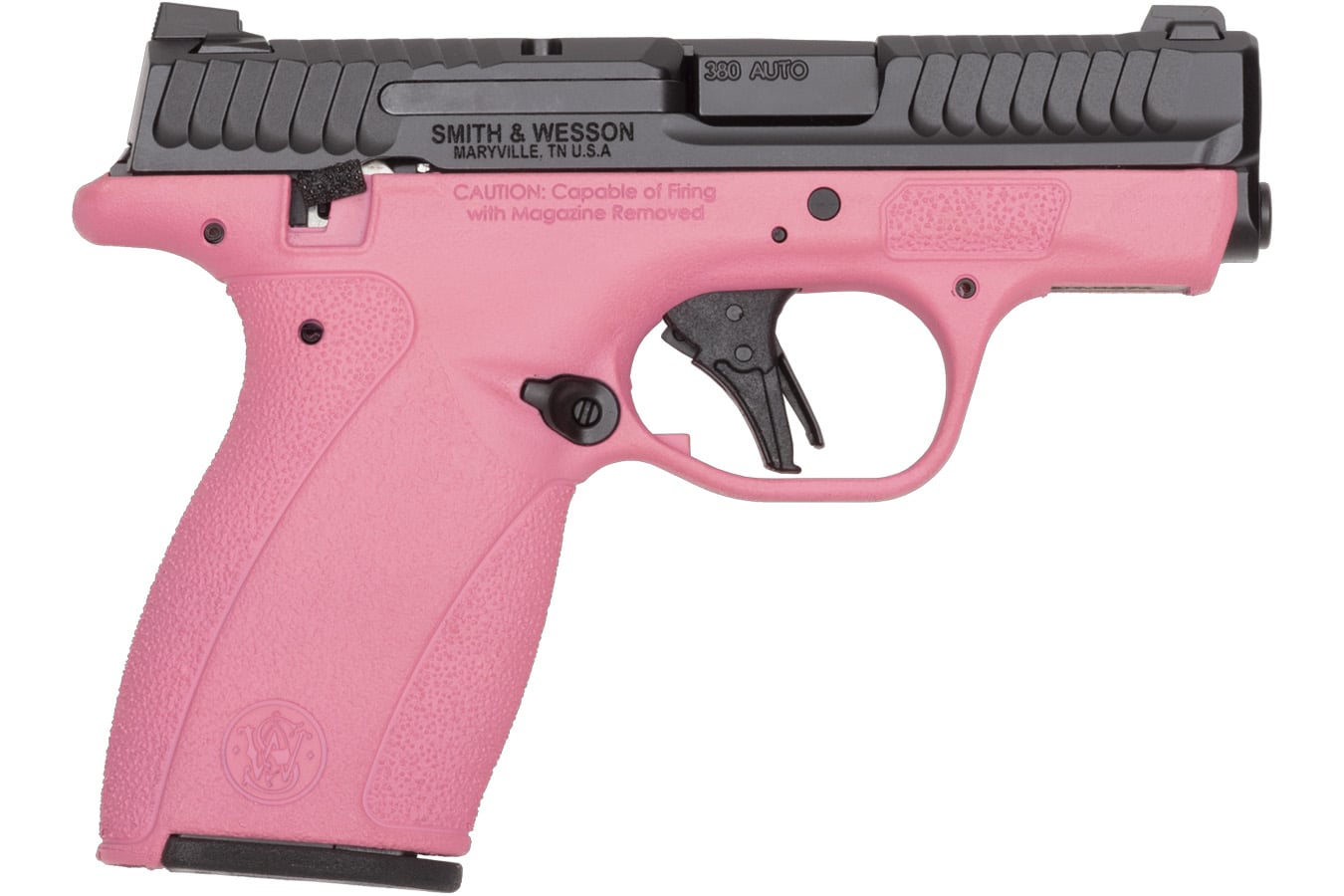 SMITH AND WESSON Bodyguard 2.0 380 ACP Semi-Auto Pistol with Pink Sherbet Frame