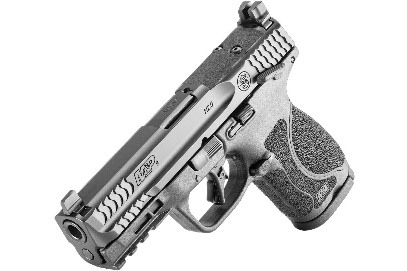 SMITH AND WESSON M&P9 M2.0 Compact 9mm Optic Ready Pistol with Five Magazines and Savior Range Bag