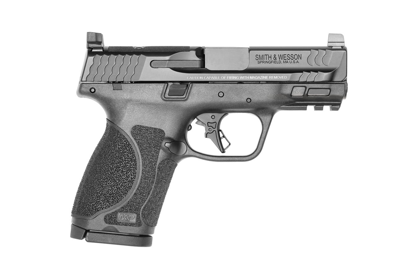 Smith & Wesson MP9 M2.0 Compact Optic Ready 9mm Package with Viridian RFX-11 Green Dot, Five Mags and Savior Bag