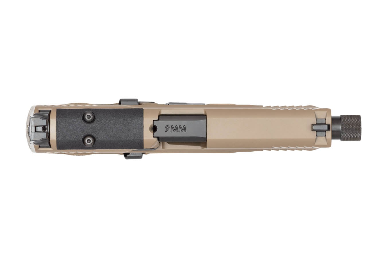 SMITH AND WESSON M&P9 M2.0 9mm Optic Ready Pistol with FDE Finish and Threaded Barrel