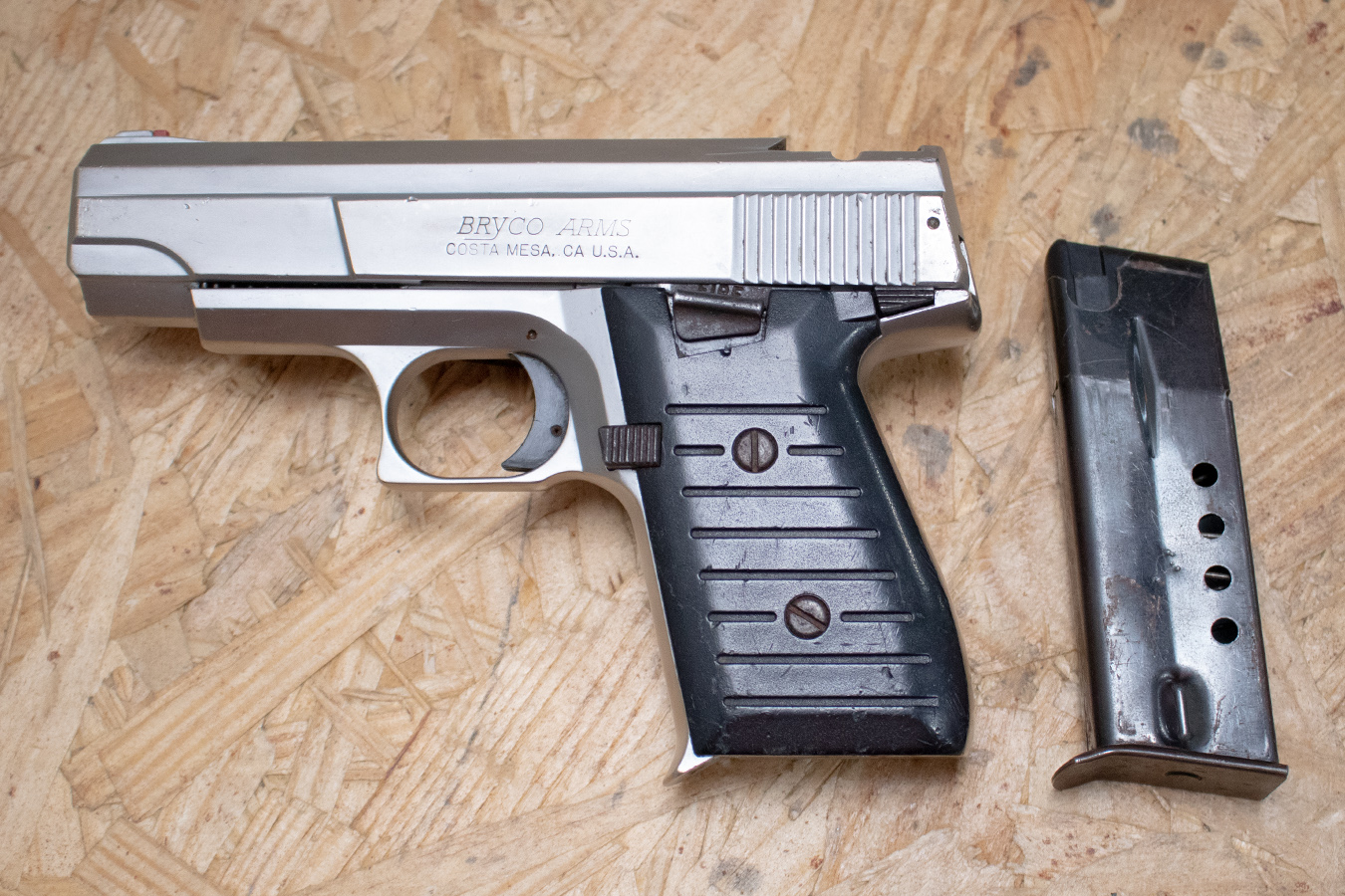 BRYCO Jennings Nine CA 9mm Police Trade-In Pistol