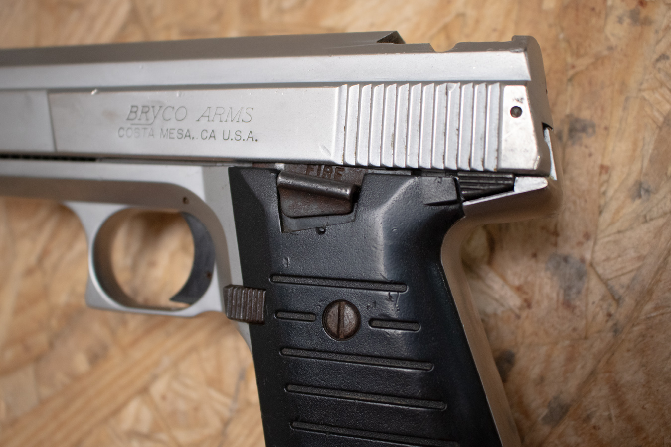 BRYCO Jennings Nine CA 9mm Police Trade-In Pistol