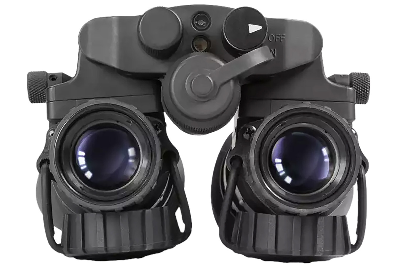 AGM GLOBAL VISION NVG-40 NL1 Night Vision Binocular Black 1x27mm Gen 2+ Level 1 Green Filter