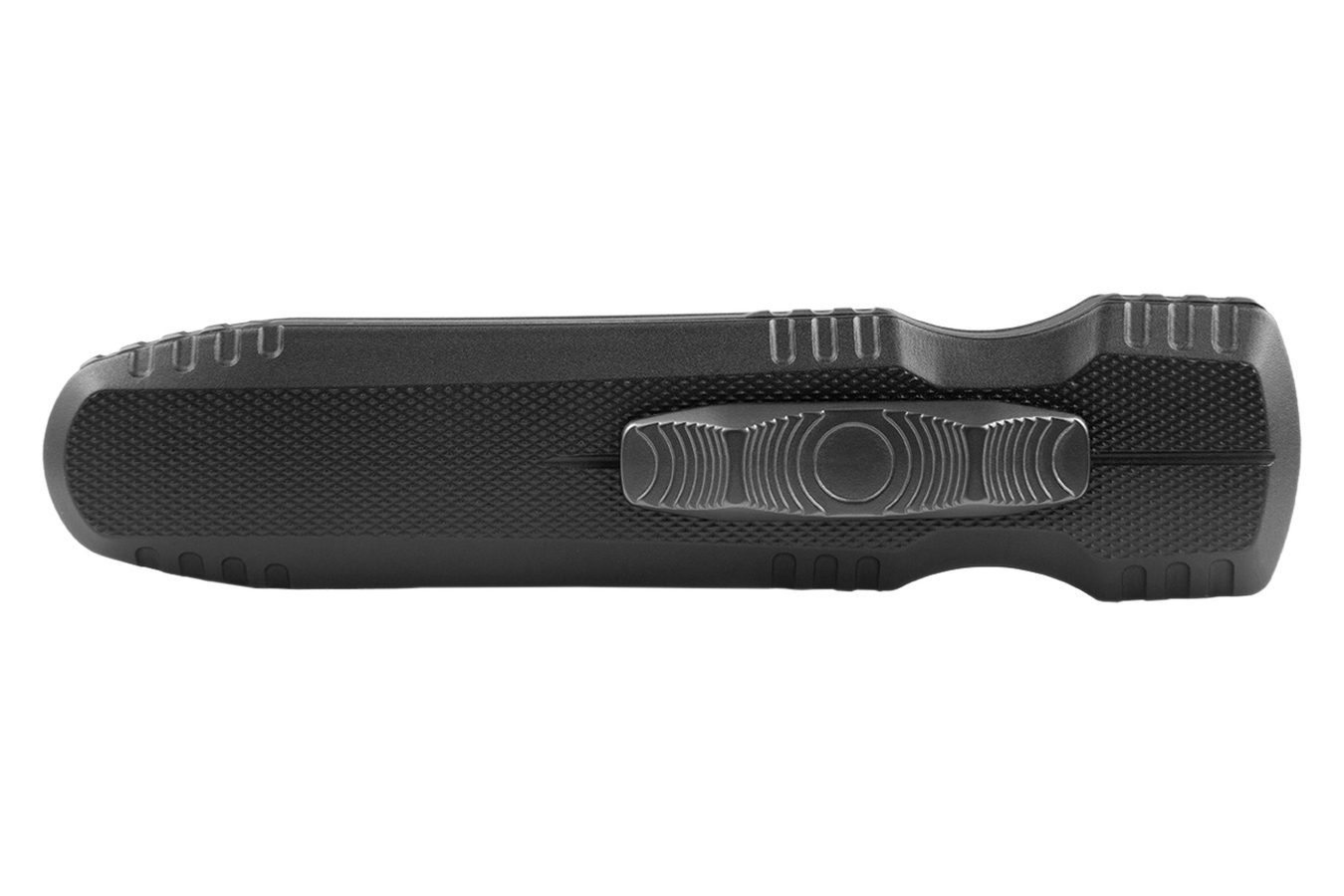 Sog Specialty Knives Pentagon OTF Blackout Automatic Knife with Dynamic Locking System