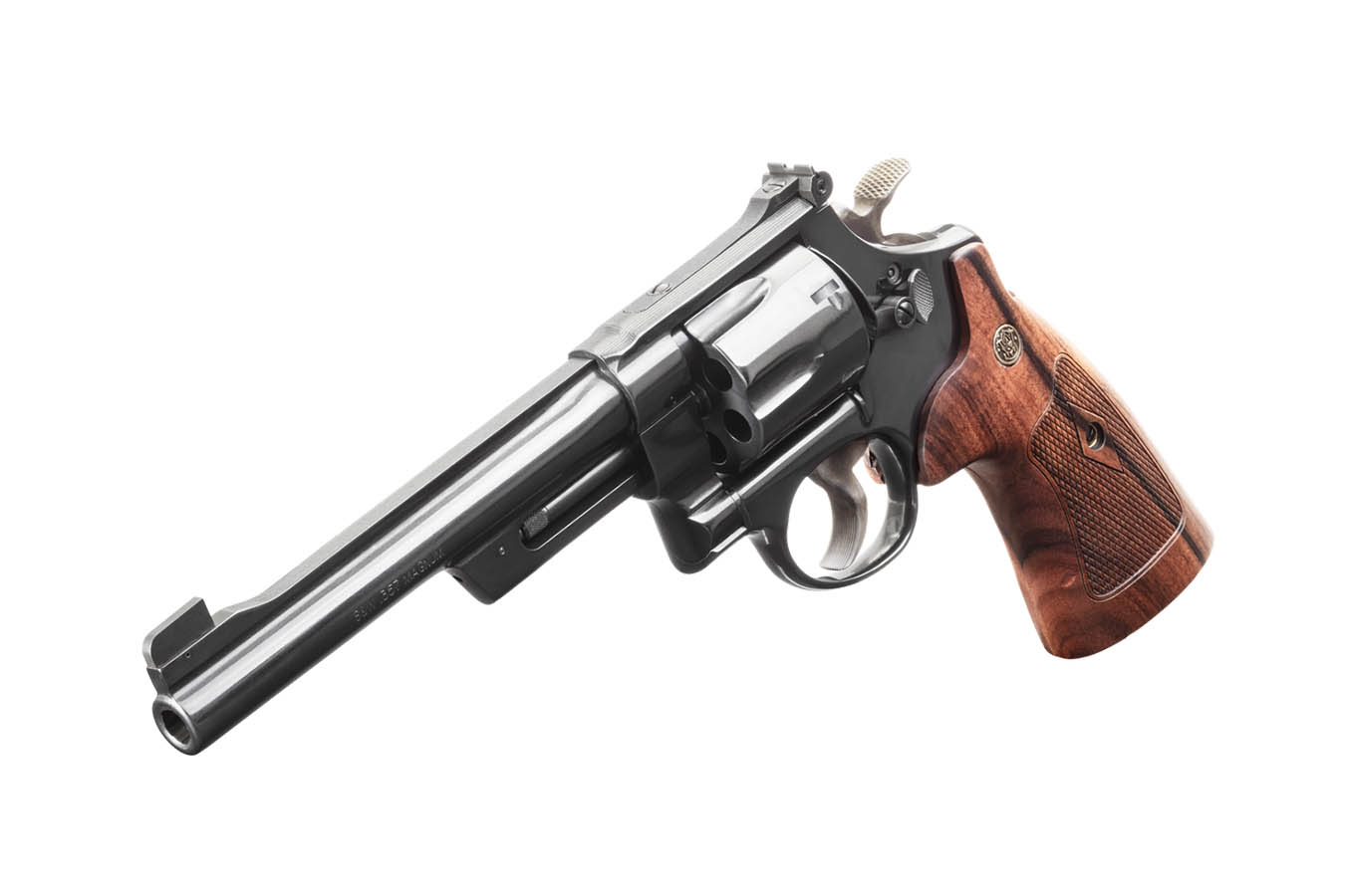 Smith & Wesson Model 27 Classic 357 Magnum with Square Butt Walnut Grips