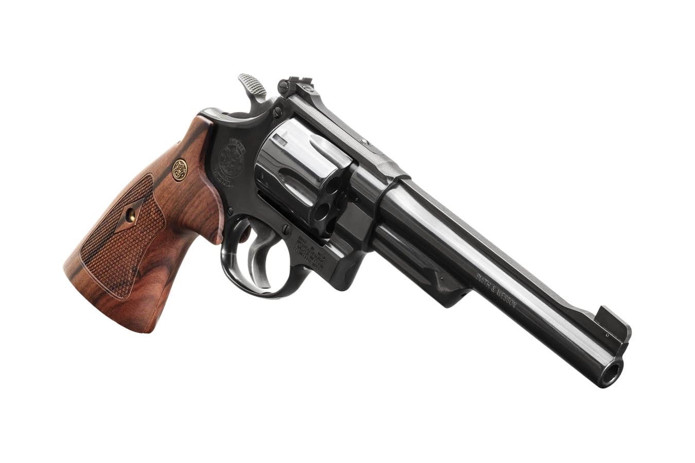 Smith & Wesson Model 27 Classic 357 Magnum with Square Butt Walnut Grips