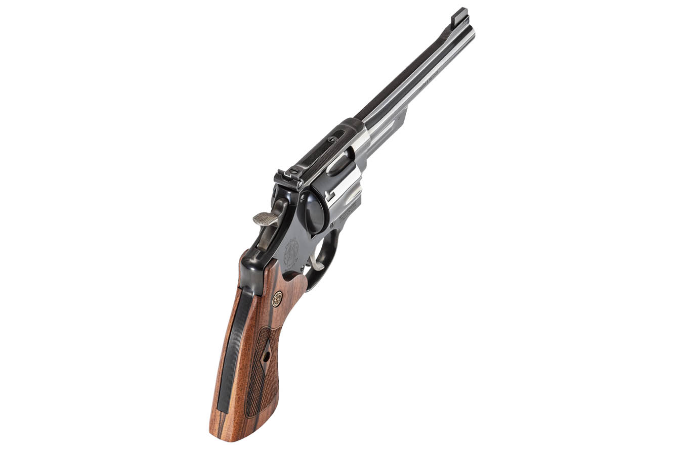 Smith & Wesson Model 27 Classic 357 Magnum with Square Butt Walnut Grips