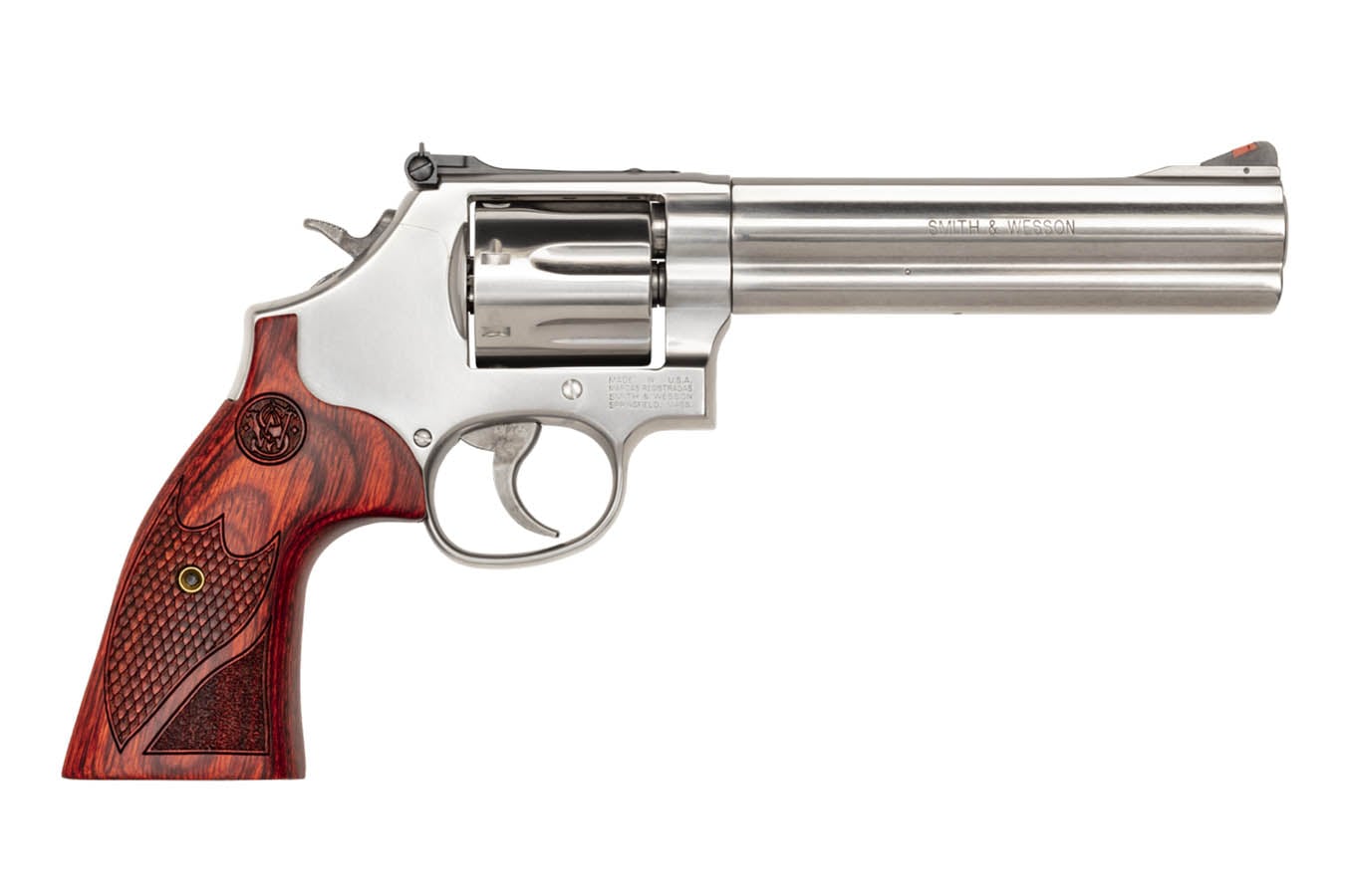 Smith & Wesson 686 Deluxe Talo Exclusive 357 Magnum Revolver with Textured Wood Grips