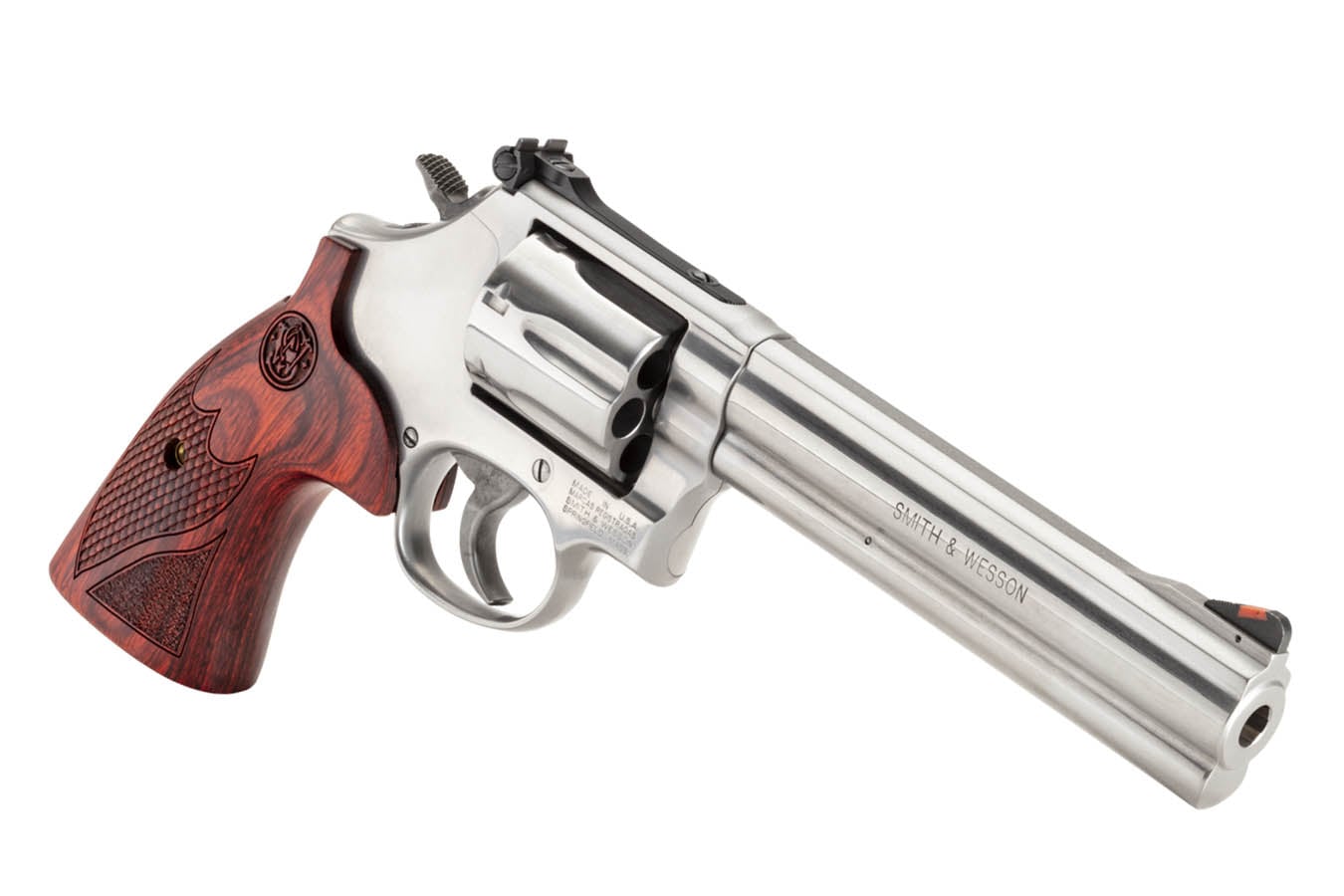 Smith & Wesson 686 Deluxe Talo Exclusive 357 Magnum Revolver with Textured Wood Grips