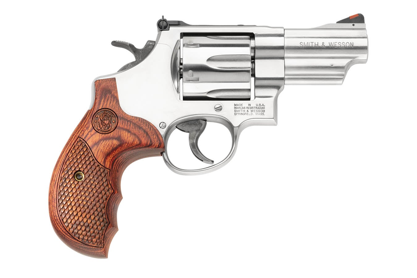Smith & Wesson 629 Deluxe 44 Magnum Revolver with Textured Wood Grips