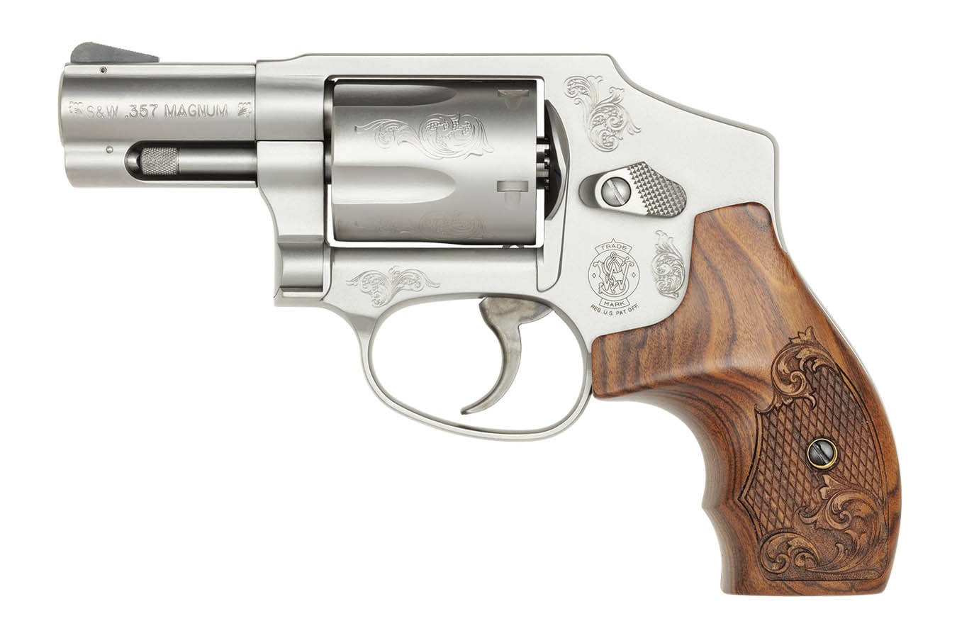 Smith & Wesson Model 640 357 Magnum 5-Shot Revolver with Engraving