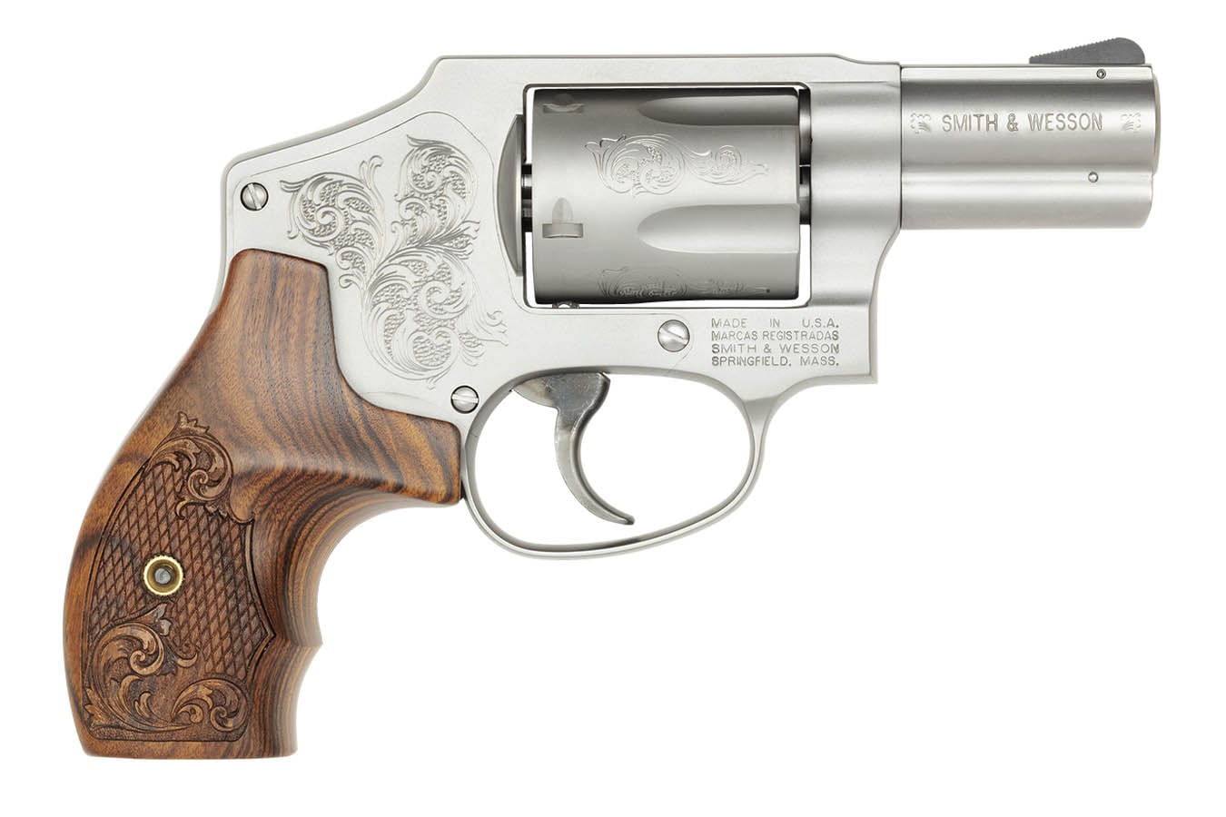 Smith & Wesson Model 640 357 Magnum 5-Shot Revolver with Engraving