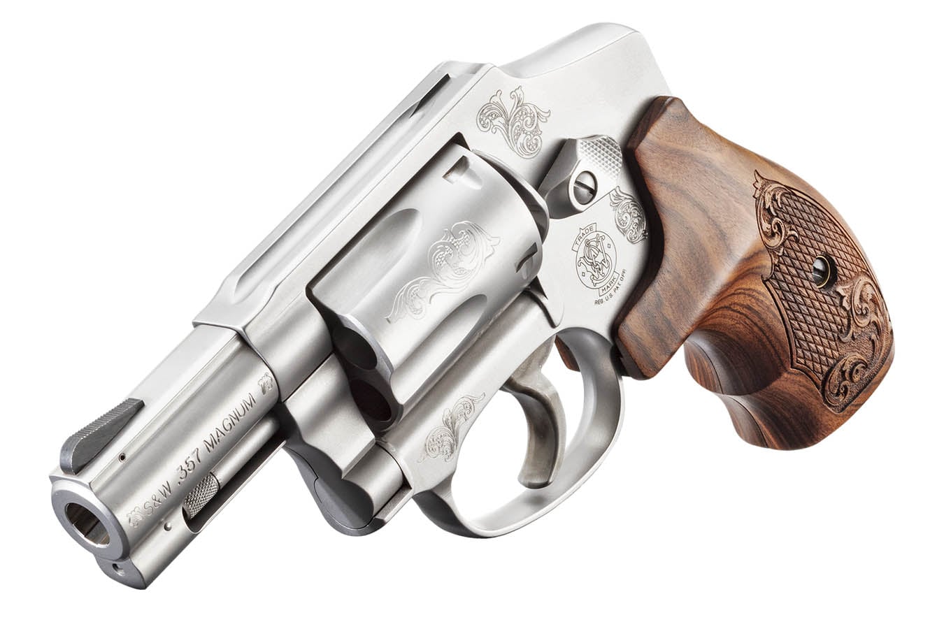 Smith & Wesson Model 640 357 Magnum 5-Shot Revolver with Engraving
