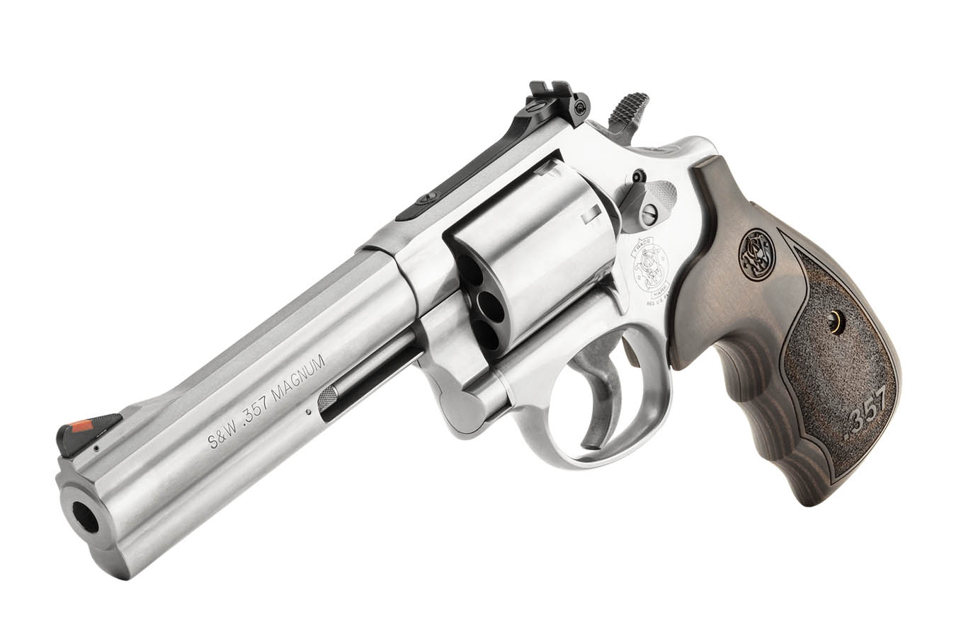 Smith & Wesson 686 357 Magnum 5-Inch Talo Exclusive with Custom Wood Grips
