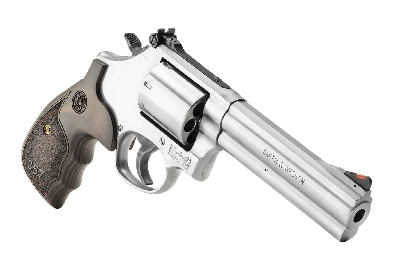 Smith & Wesson 686 357 Magnum 5-Inch Talo Exclusive with Custom Wood Grips