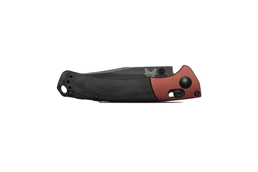 BENCHMADE KNIFE Mini Crooked River Knife | Burnt Copper | Black Micarta 