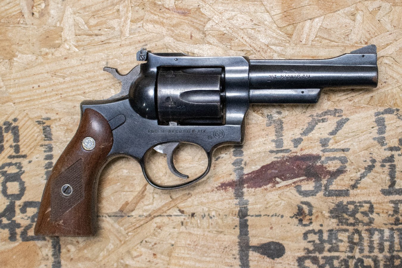 RUGER Security Six .357 Mag 4 Inch Police Trade-In Revolver (DASA)