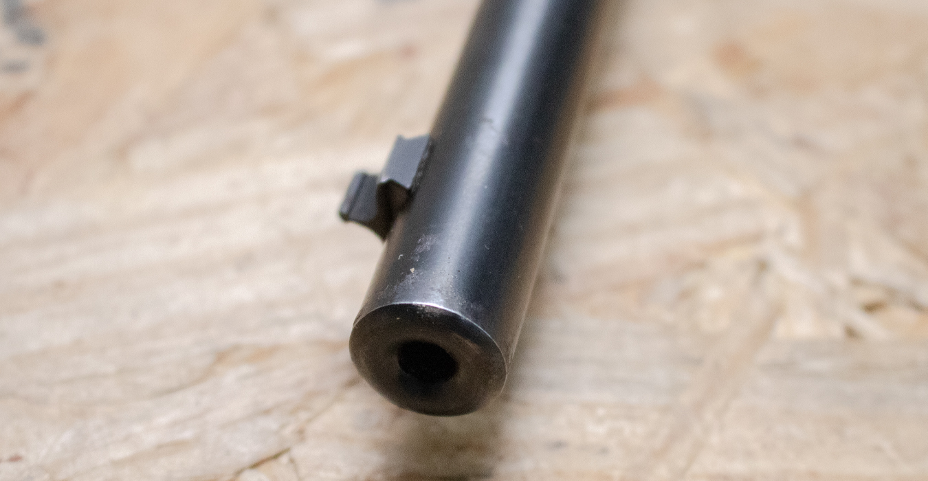 WINCHESTER FIREARMS 1955 Model 77 22LR Police Trade-In Rifle with Beavertail Fore-End (Mag Not Included)