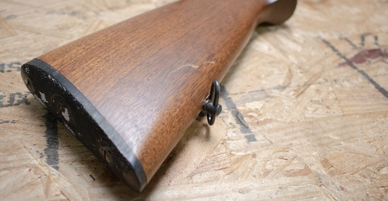 WINCHESTER FIREARMS 1955 Model 77 22LR Police Trade-In Rifle with Beavertail Fore-End (Mag Not Included)