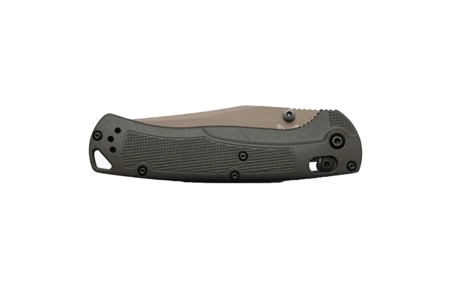 Benchmade Knife Taggedout Deep EDC Knife Olive Grivory