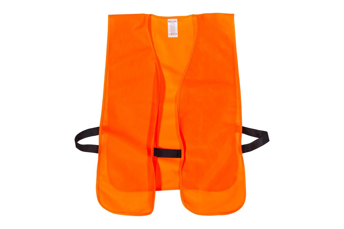 ALLEN COMPANY Safety Vest 2XL Orange Polyester