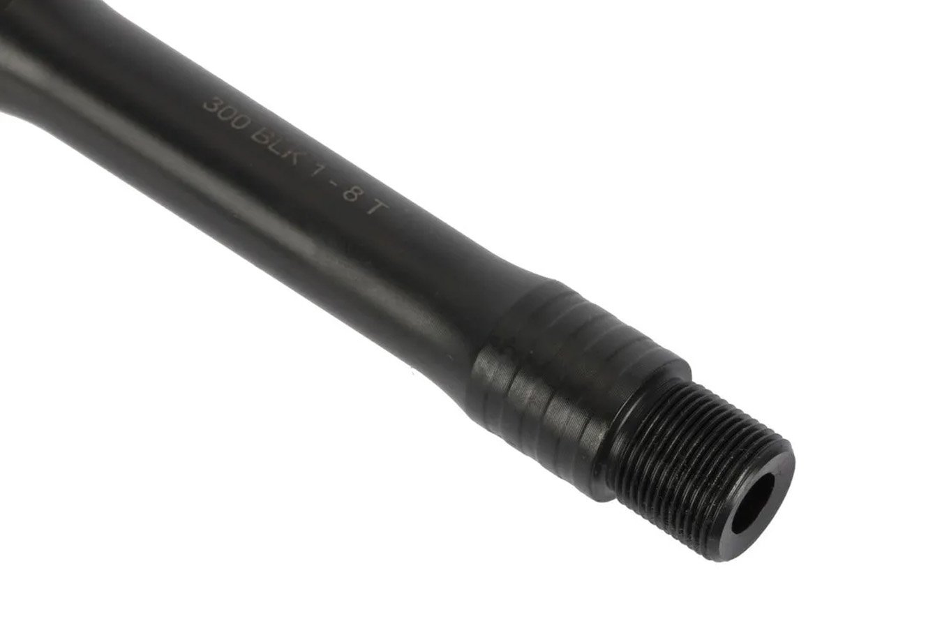 FAXON FIREARMS 10.5 Inch 300 Blackout Pistol Length Gunner AR-15 Barrel with Pinned Gas Block, Nitride
