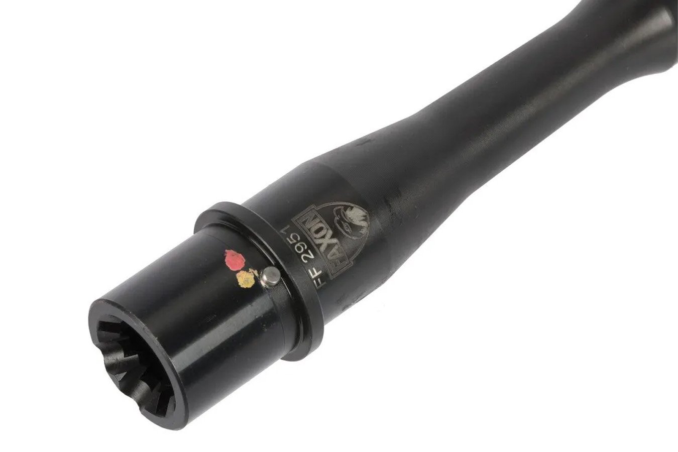 FAXON FIREARMS 10.5 Inch 300 Blackout Pistol Length Gunner AR-15 Barrel with Pinned Gas Block, Nitride