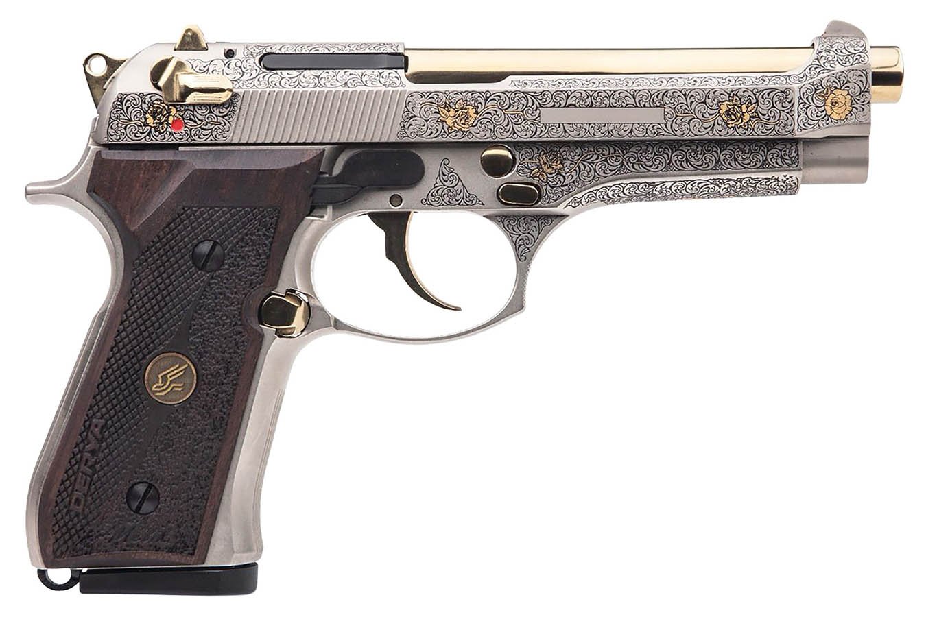Derya Firearms Melik Flight Limited Run 9mm Semi-Auto Pistol with Gold PVC
