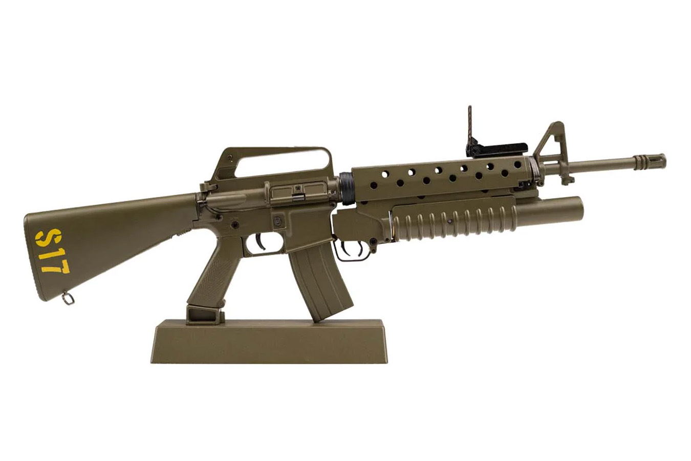 Goat Guns M16A1 Grenadier 1:3 Scale Model - Green | Sportsman's Outdoor ...