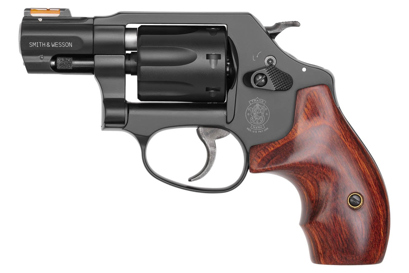 Smith & Wesson Model 351PD 22 Magnum J-Frame with HI-VIZ Orange Fiber Optic