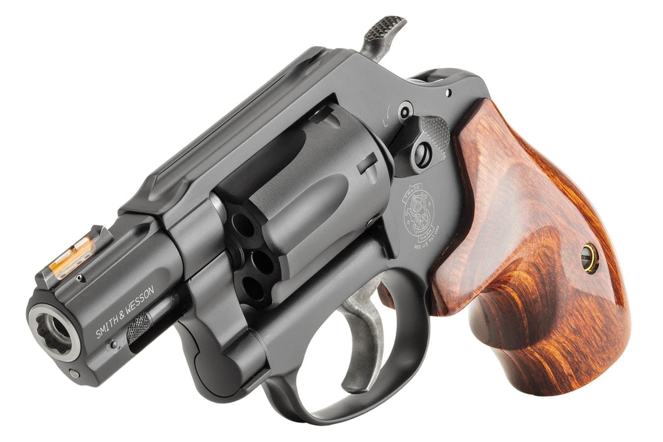 Smith & Wesson Model 351PD 22 Magnum J-Frame with HI-VIZ Orange Fiber Optic