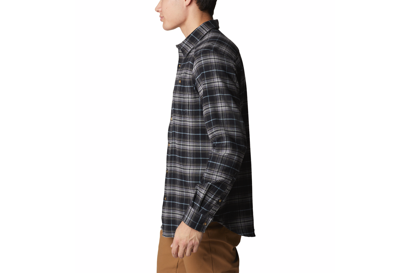Columbia Men`s Cornell Woods Flannel Long Sleeve Shirt