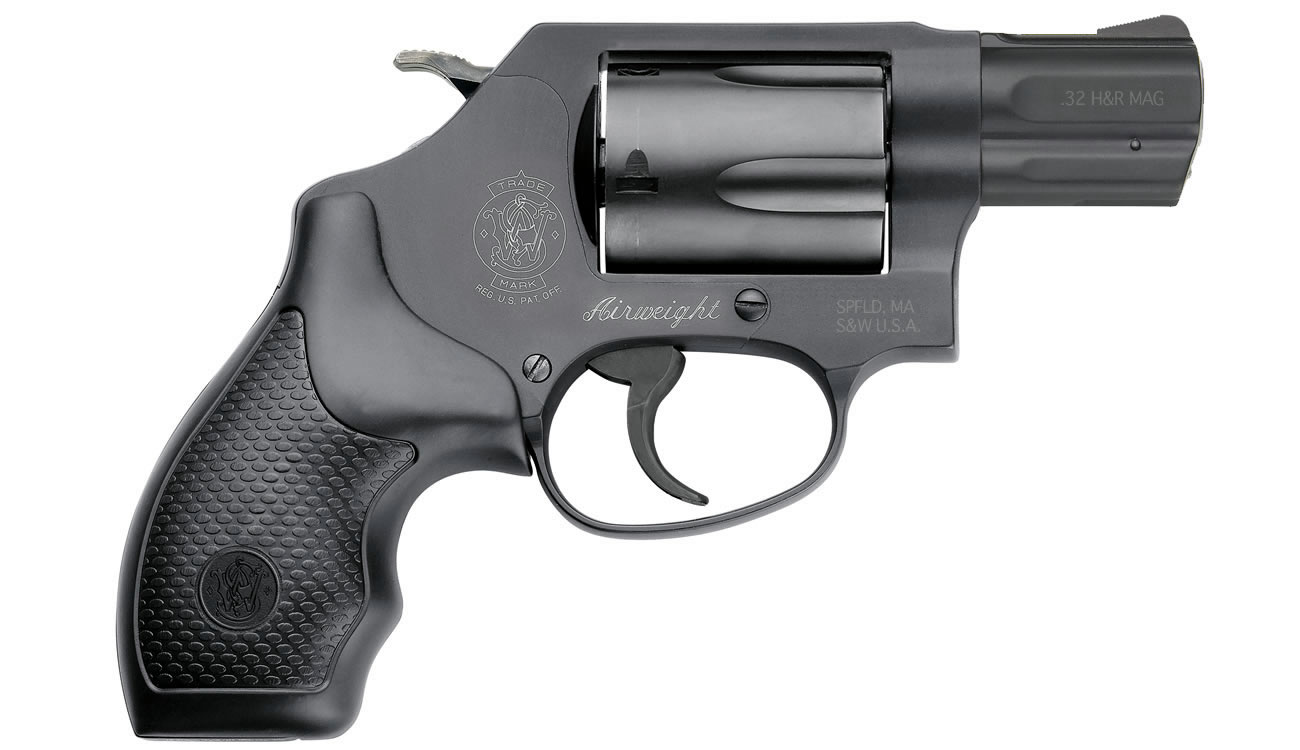 Insegna In Metallo Smith & Wesson Revolvers Springfield Mass – Cartello Pubblicitario Vintage