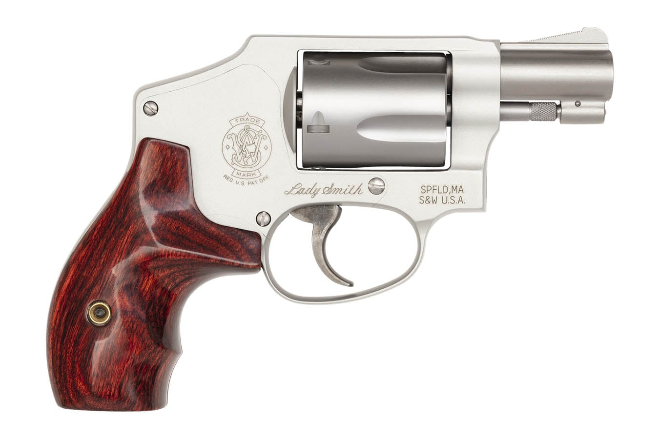 SMITH AND WESSON Model 642 Ladysmith 38 Special Revolver with Wood Grips