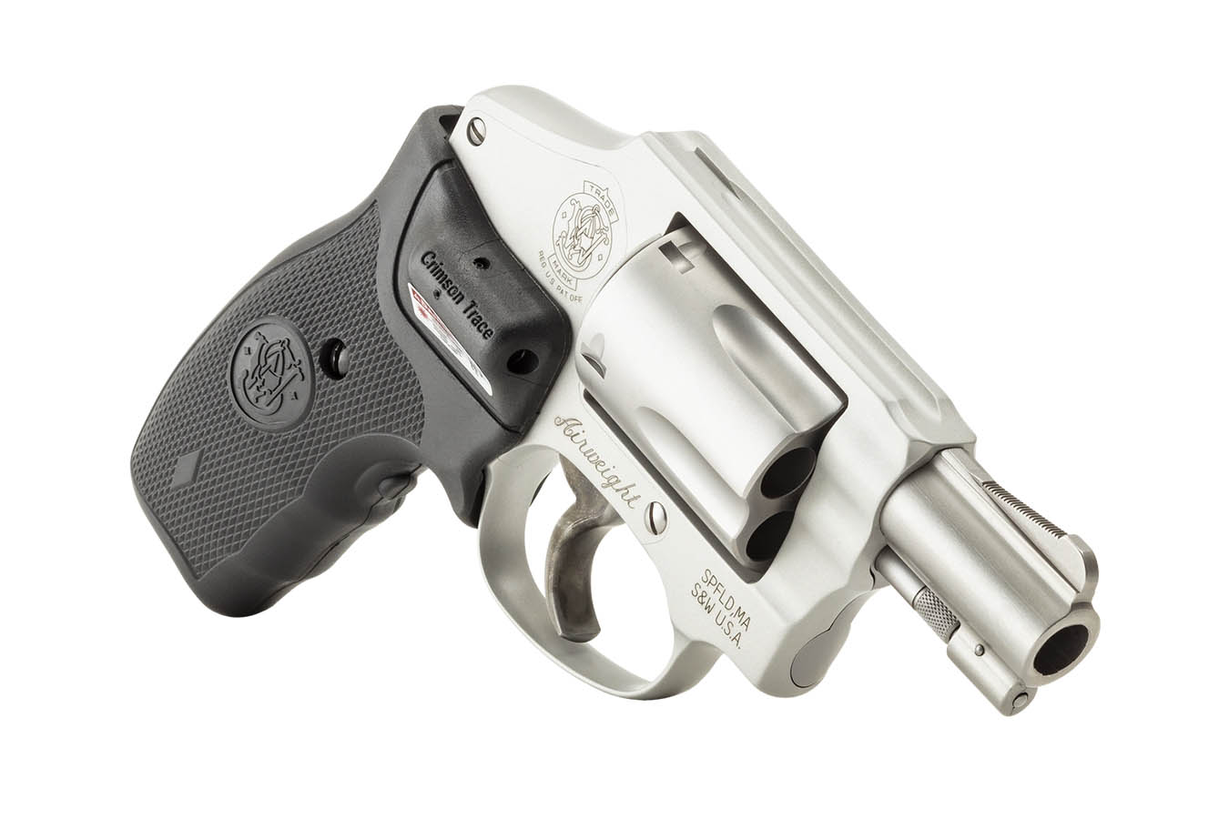 SMITH AND WESSON Model 642 38 Special Revolver with Crimson Trace Lasergrip