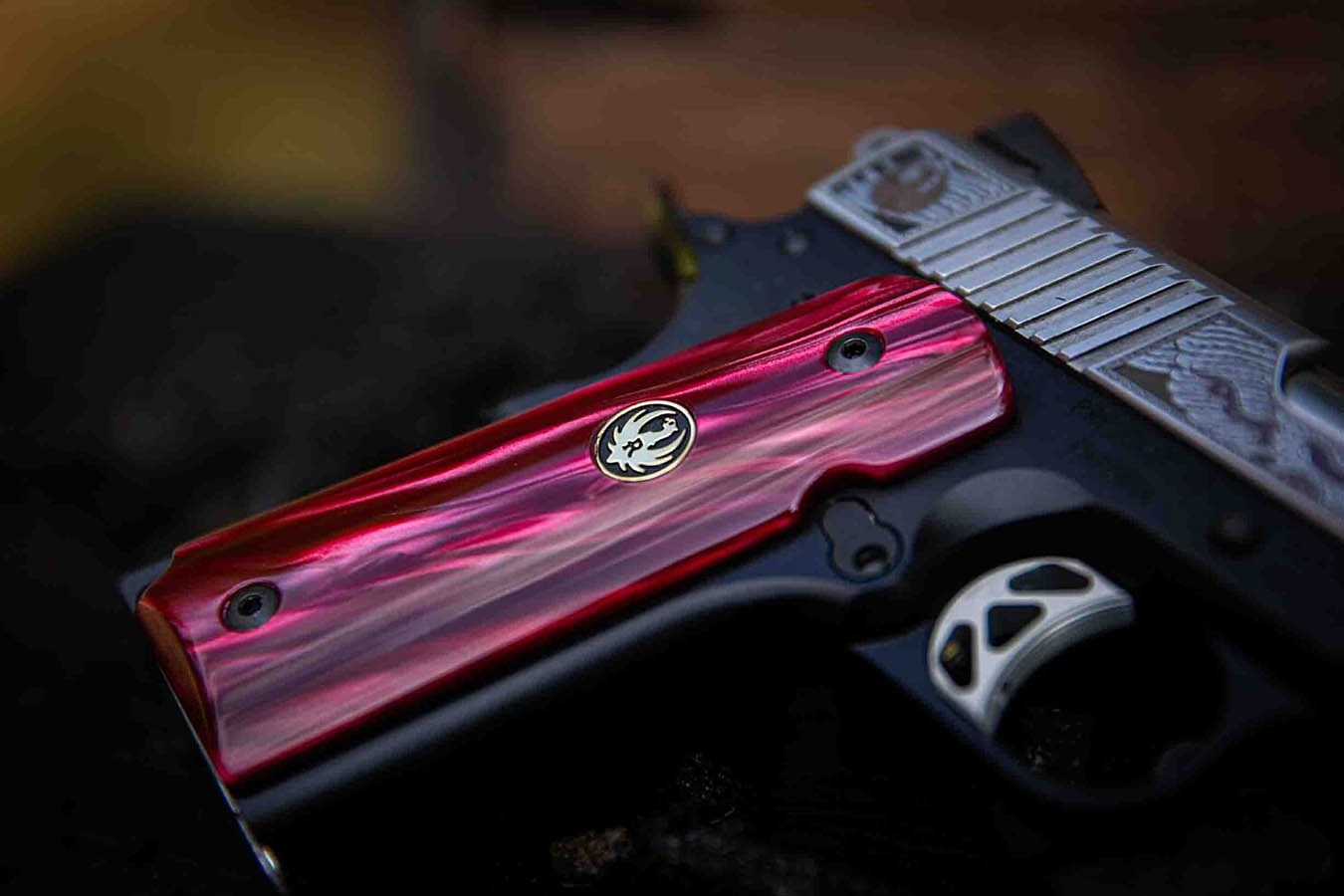 RUGER SR1911 Phoenix 45 ACP Special Edition Semi-Auto Pistol with Engraving