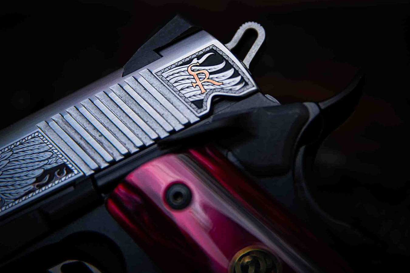 RUGER SR1911 Phoenix 45 ACP Special Edition Semi-Auto Pistol with Engraving
