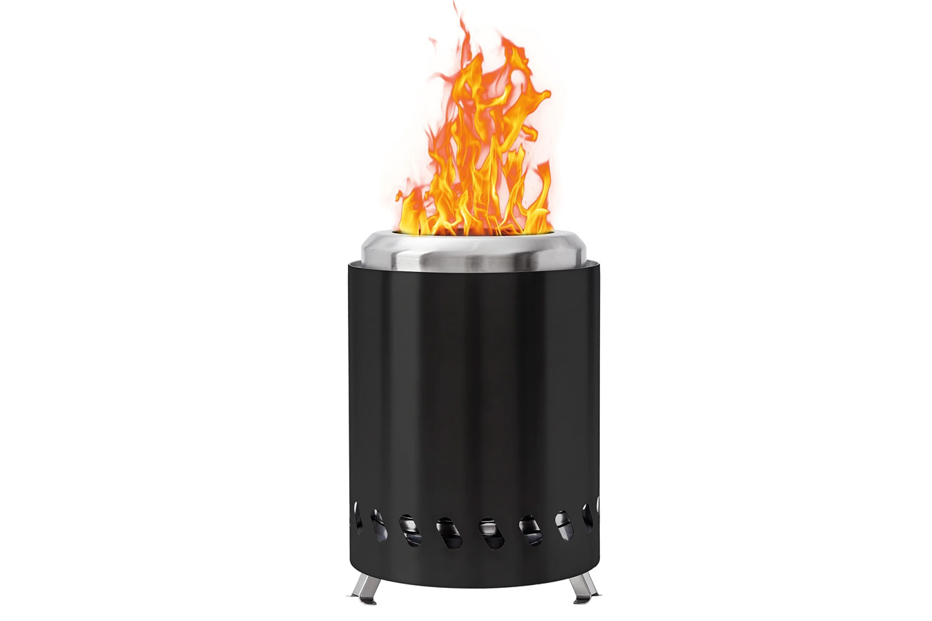 Sunshine Mountaineering 5.5 Inch Small Tabletop Fire Pit - Black