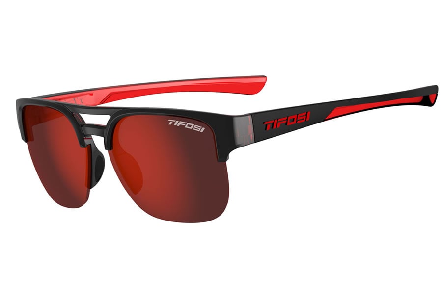 TIFOSI Salvo with Crimson Onyx Frames with Smoke Red Lenses
