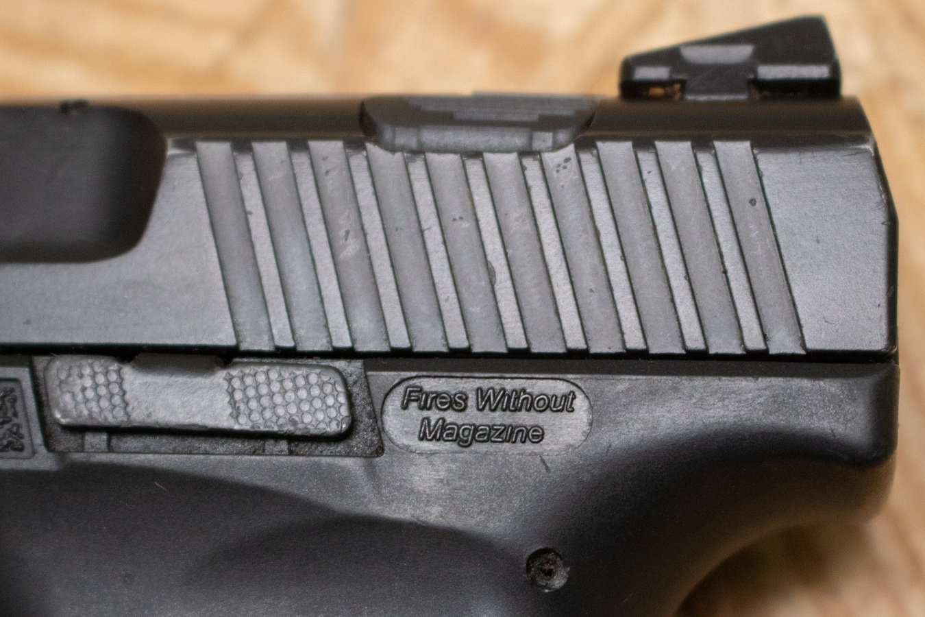 CANIK TP9SA 9mm Police Trade-In Pistol (Magazine Not Included)