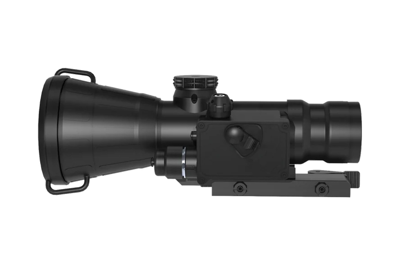 AGM GLOBAL VISION Comanche-40ER 3AW1 Gen 3 Auto-Gated P45 White Phosphor Night Vision Clip-On – 1x