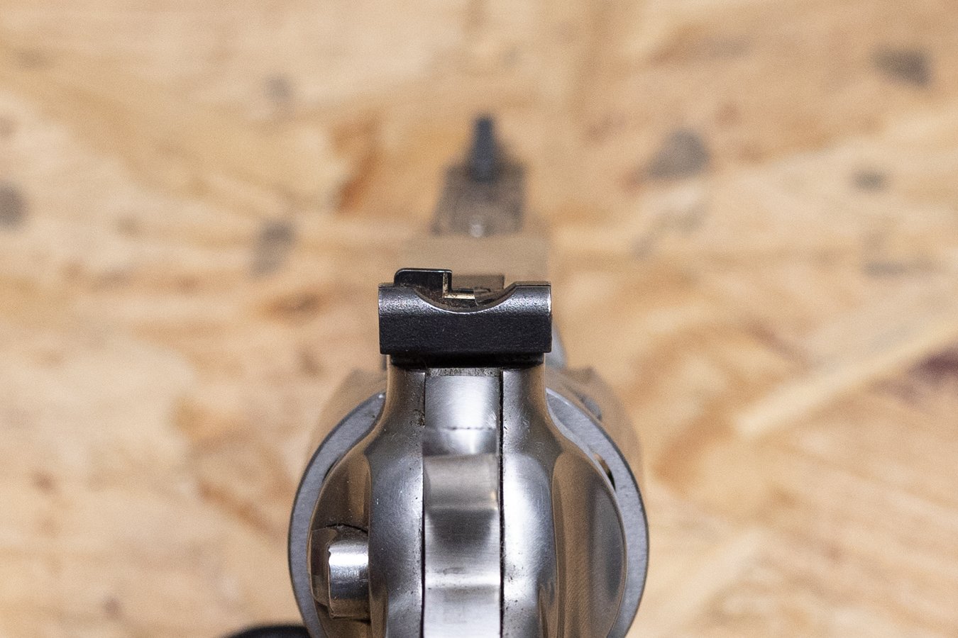 RUGER GP100 357 Mag Police Trade-In Revolver Stainless (Rear Sight Broken)