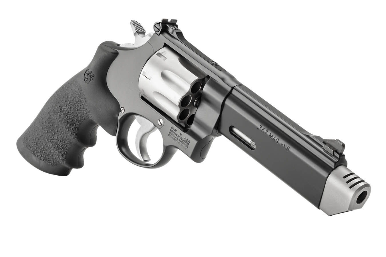 SMITH AND WESSON 627 V-Comp 357 Magnum Two-Tone Performance Center Revolver