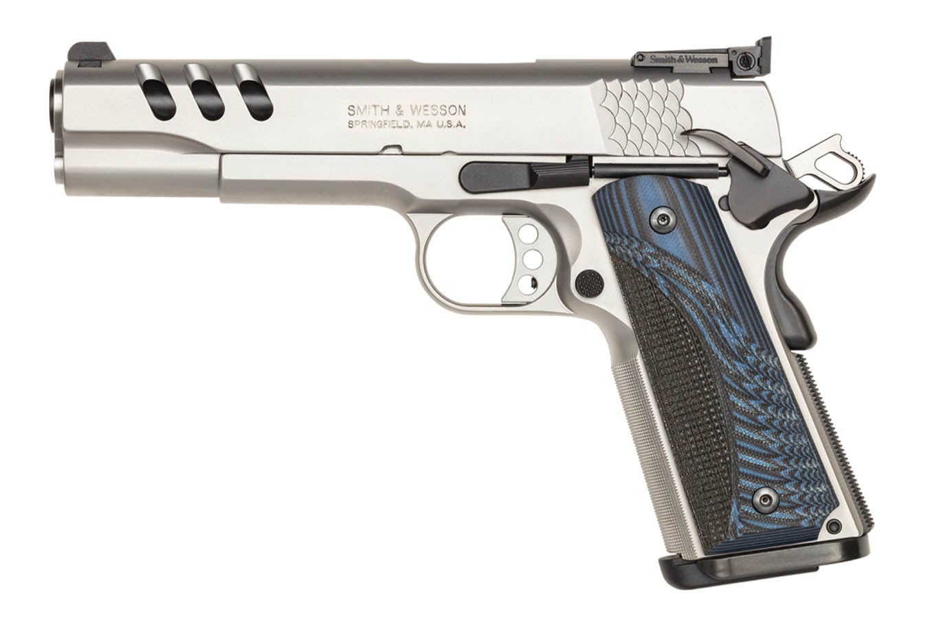 SMITH AND WESSON SW1911 45 ACP Performance Center with Ported Slide