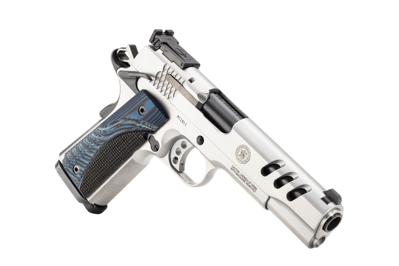 SMITH AND WESSON SW1911 45 ACP Performance Center with Ported Slide