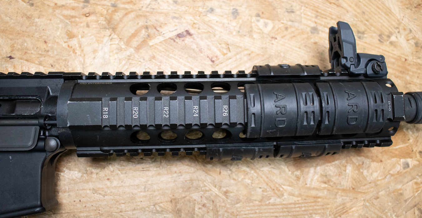 ANDERSON MANUFACTURING AM-15 5.56mm Semi-Auto Pistol with Quad Rail Handguard (Magazine Not Included)