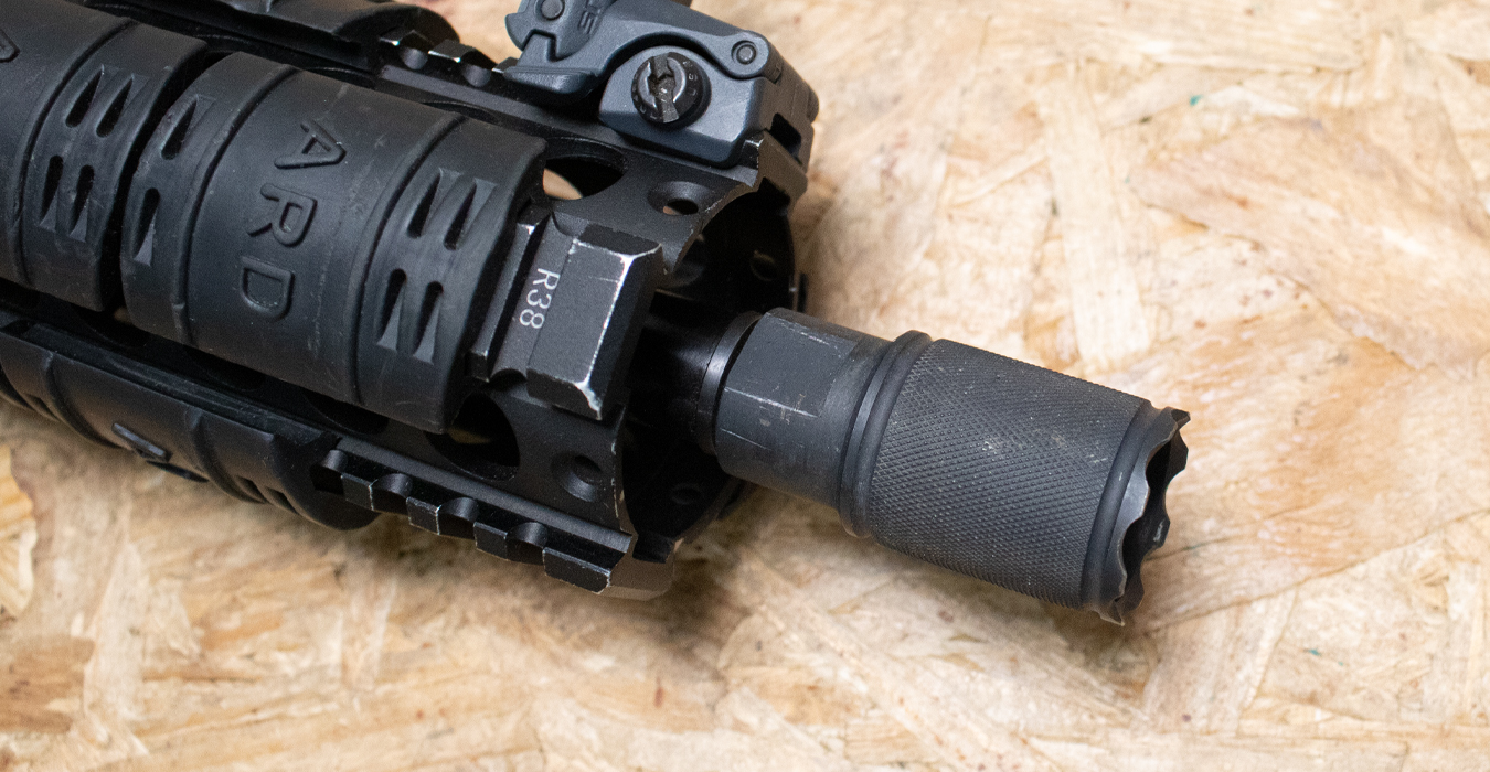 ANDERSON MANUFACTURING AM-15 5.56mm Semi-Auto Pistol with Quad Rail Handguard (Magazine Not Included)